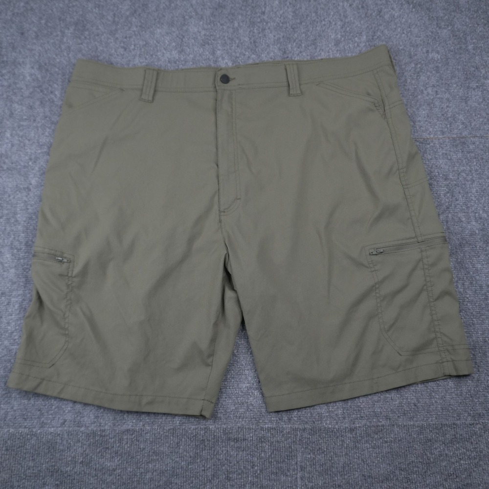 Wrangler ATG Cargo Short Men 46 Green All Terrain Gear Stretch Utility 112336155